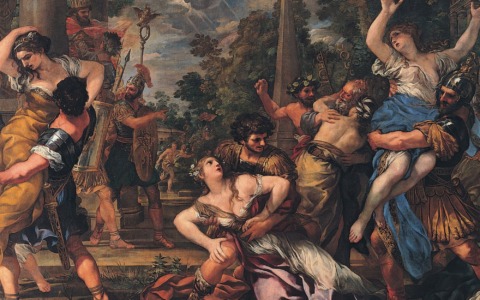 Il Ratto delle Sabine di Pietro da Cortona in mostra a Rieti